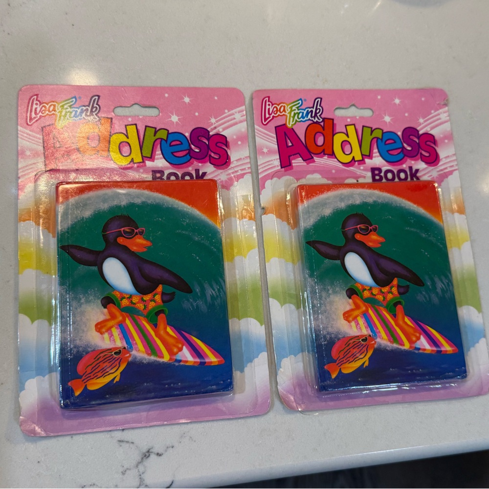 Lisa Frank Deadstock Address Books